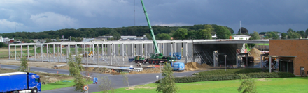 AVK International Opførelse af Logistikcenter - Timelapse